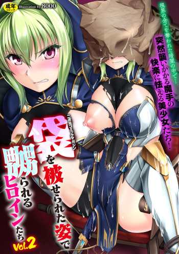 2D Comic Magazine Fukuro o Kabuserareta Sugata de Naburareru Heroine-tachi Vol. 2 cover