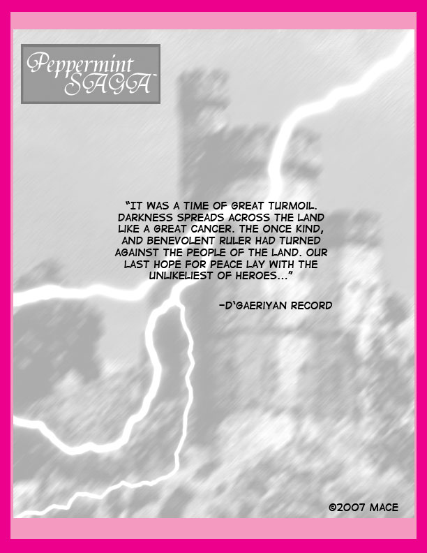 Peppermint Saga #1 - The Sword of Truth page 2 full