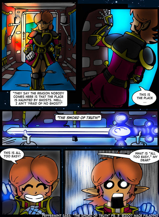 Peppermint Saga #1 - The Sword of Truth page 5 full