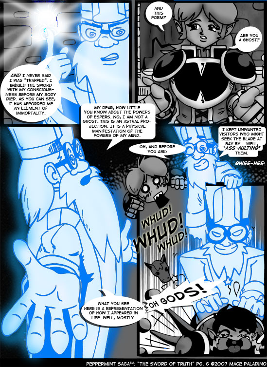 Peppermint Saga #1 - The Sword of Truth page 8 full