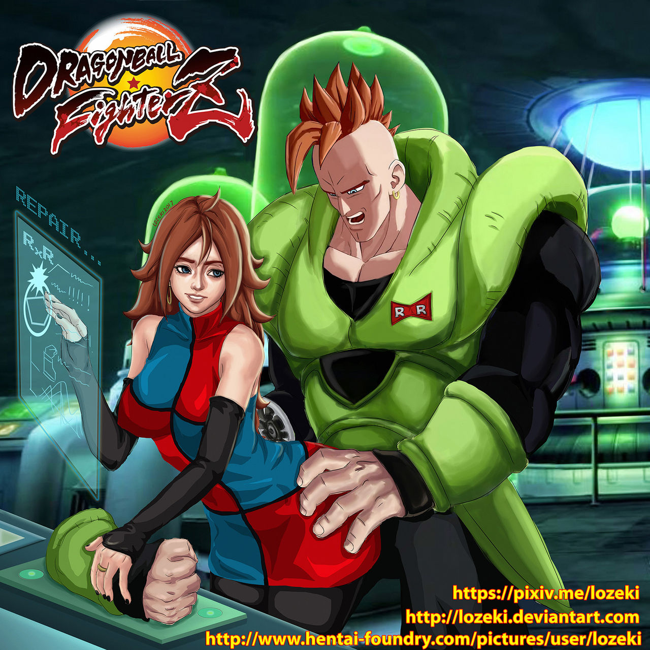 Dragon Ball Figher Z - Android 21 and Android 16 page 2 full