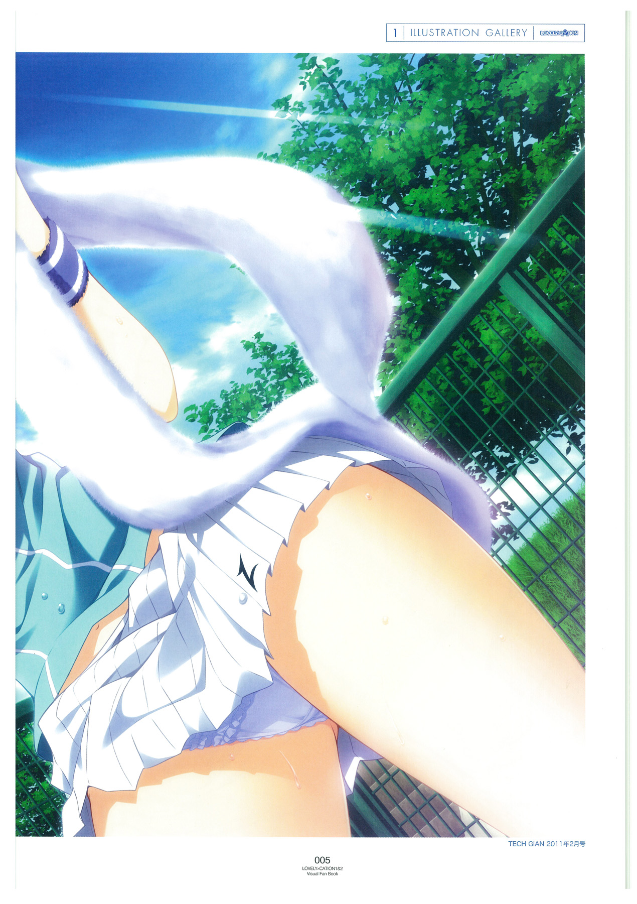 LOVELY CATION 1&amp;2 VISUAL FAN BOOK page 8 full