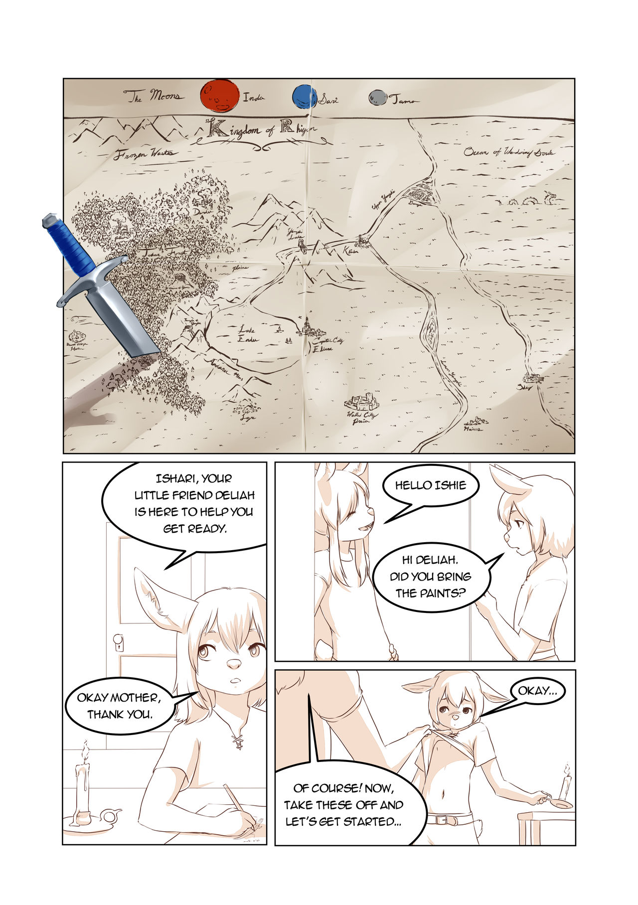 Paint Me Baby page 1 full