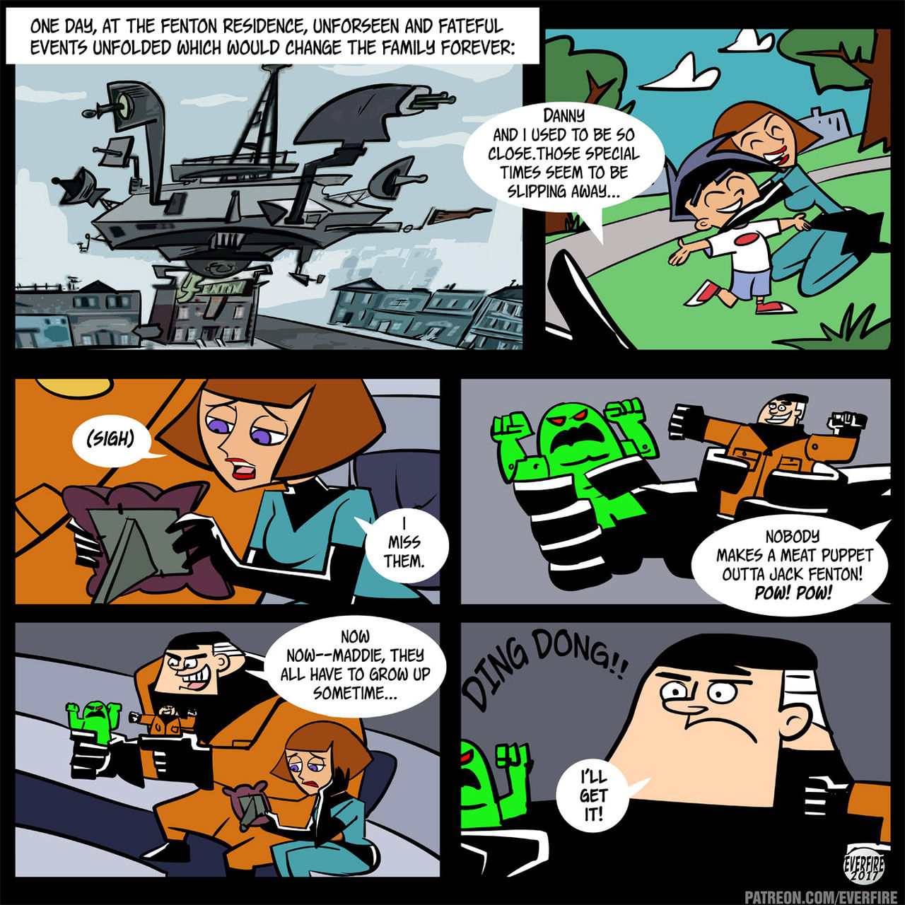 Everfire - Danny Phantom Comic page 2 full