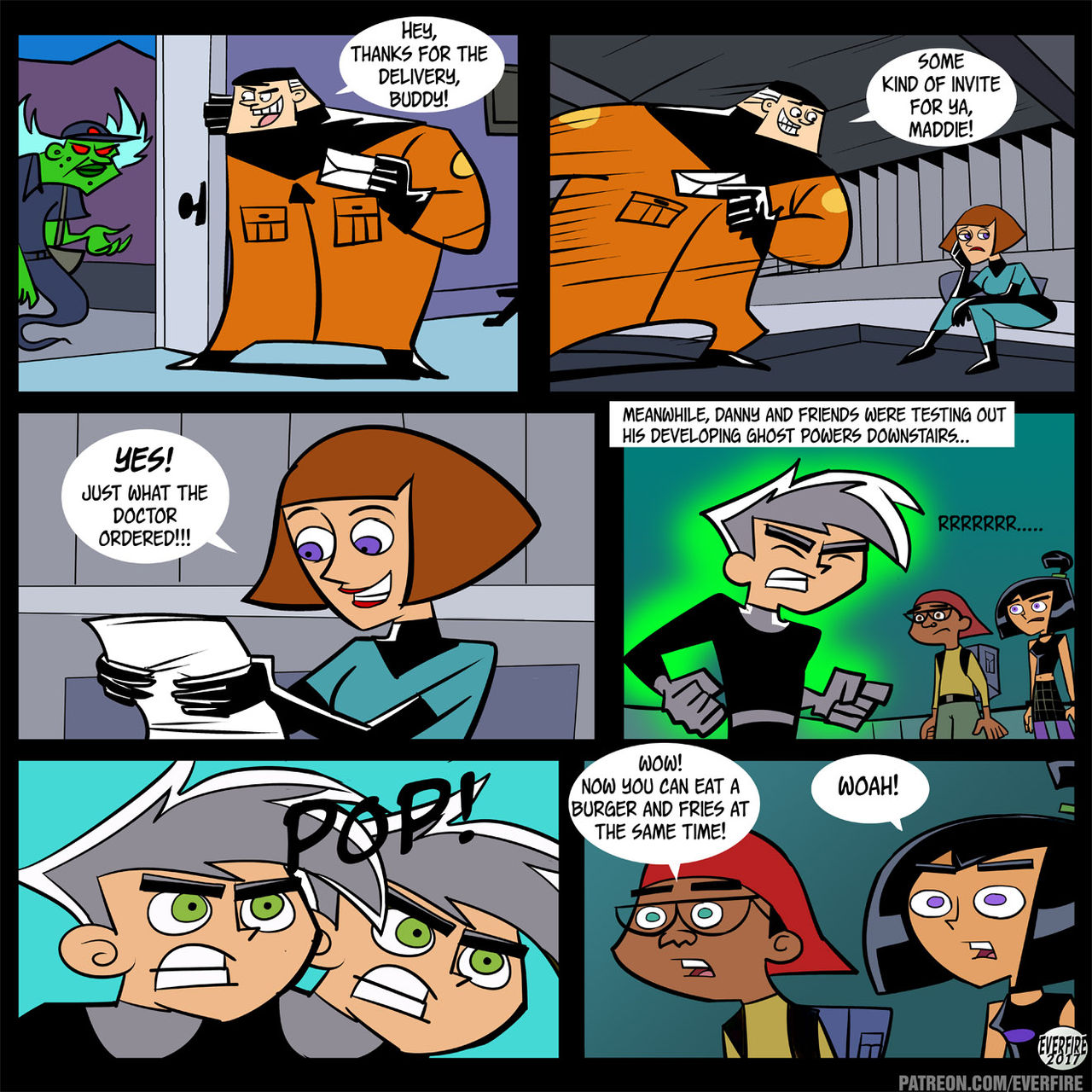 Everfire - Danny Phantom Comic page 3 full