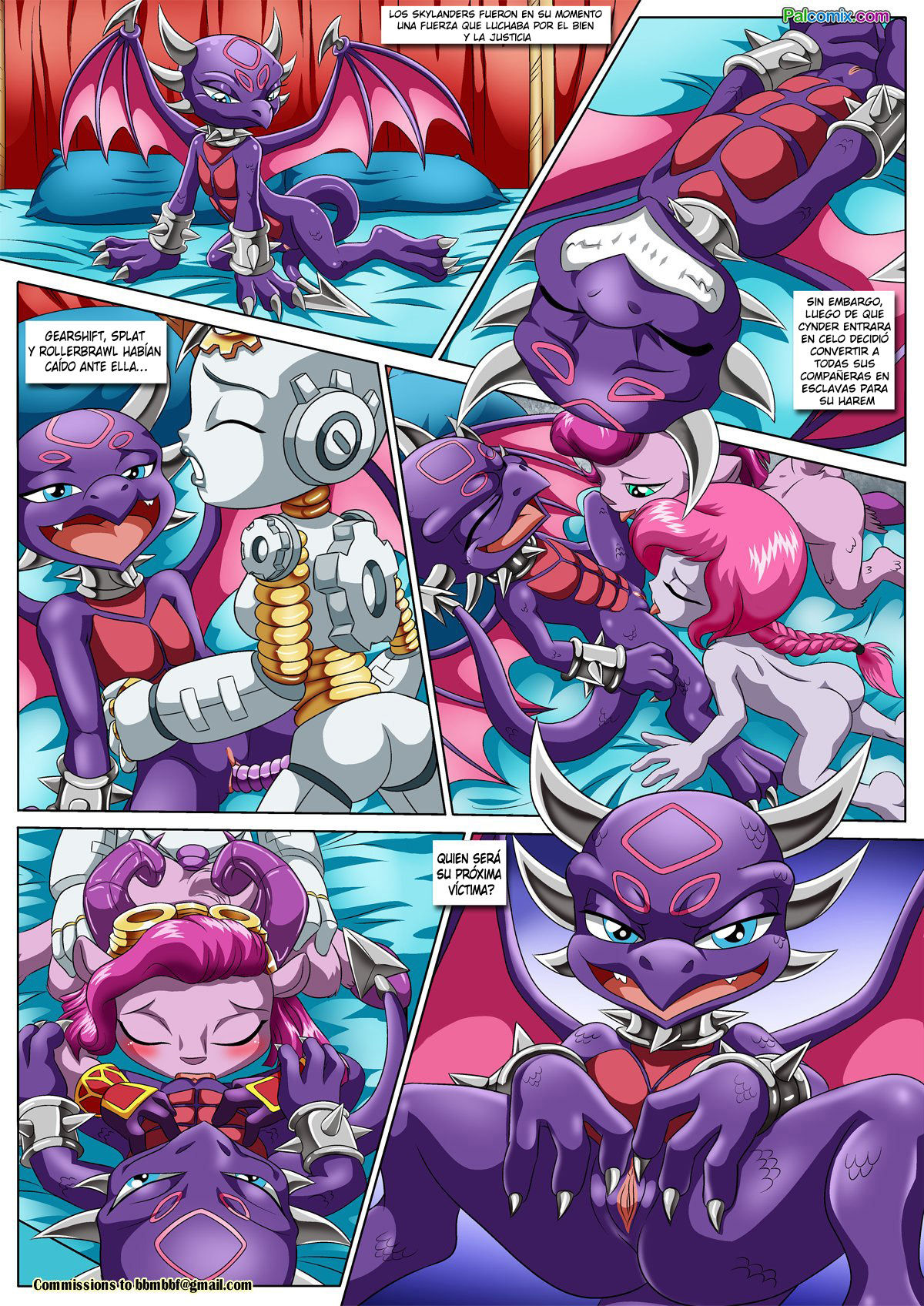 Escuadrón Sexual Skylanders 2 page 2 full
