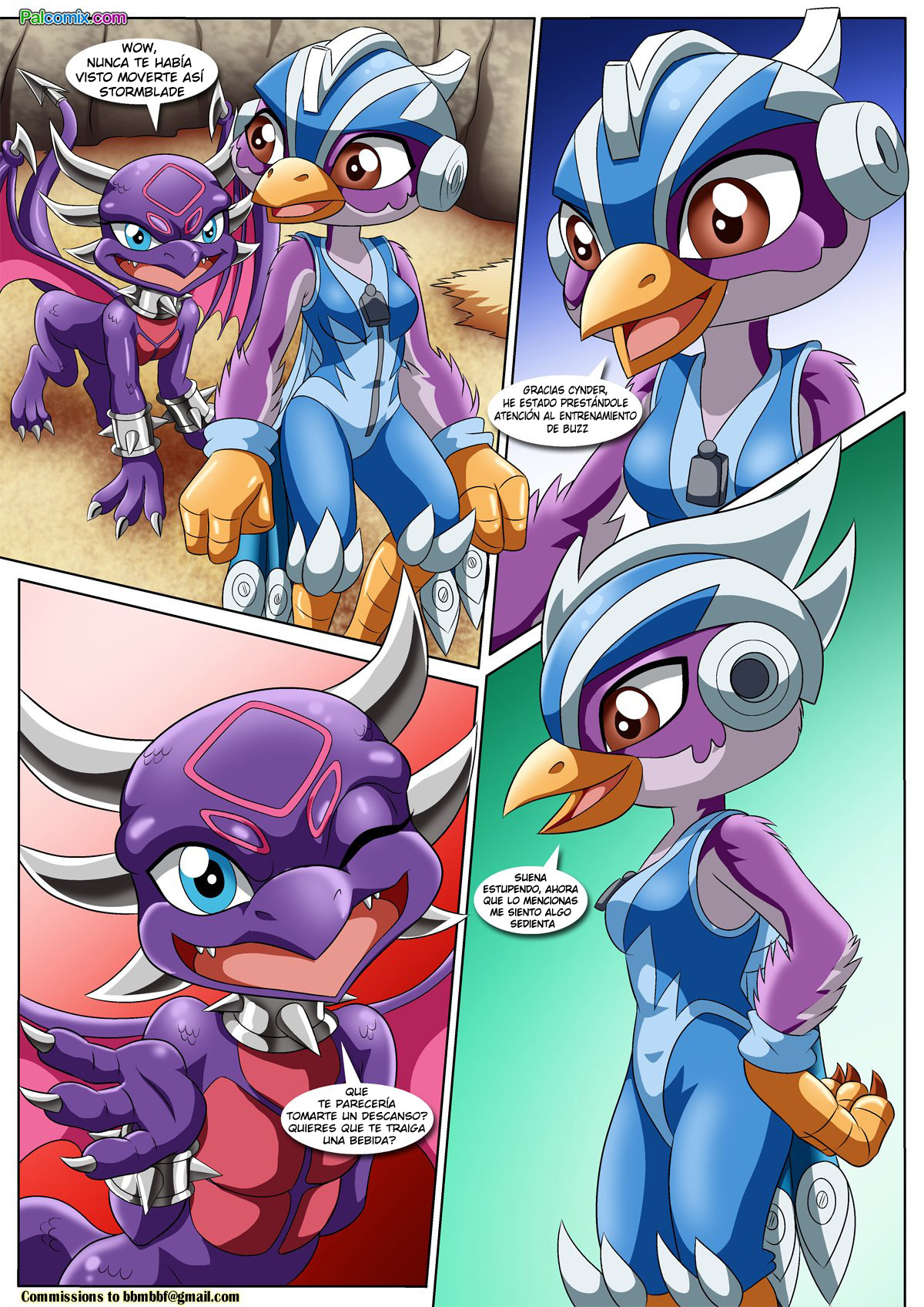 Escuadrón Sexual Skylanders 2 page 5 full