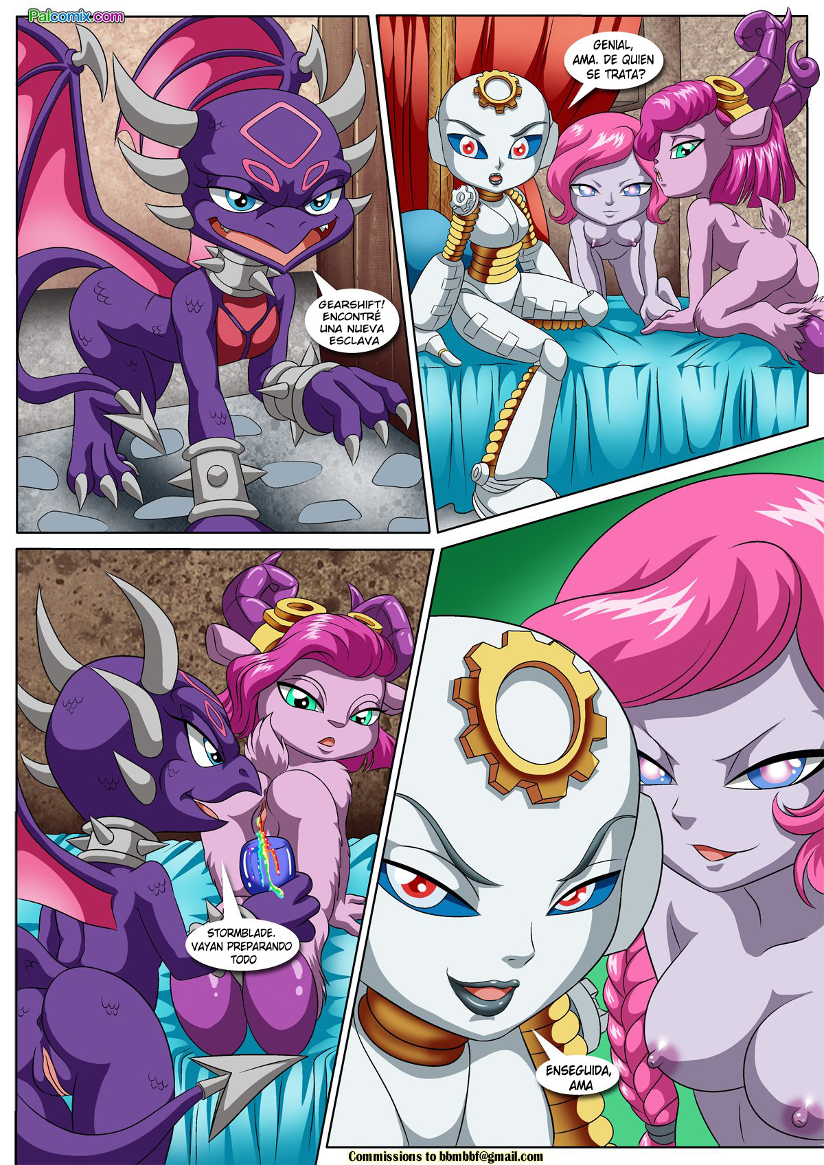Escuadrón Sexual Skylanders 2 page 6 full