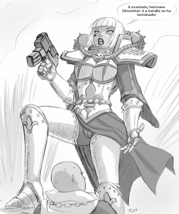 Brother Demetrius and Battle Sisters cover