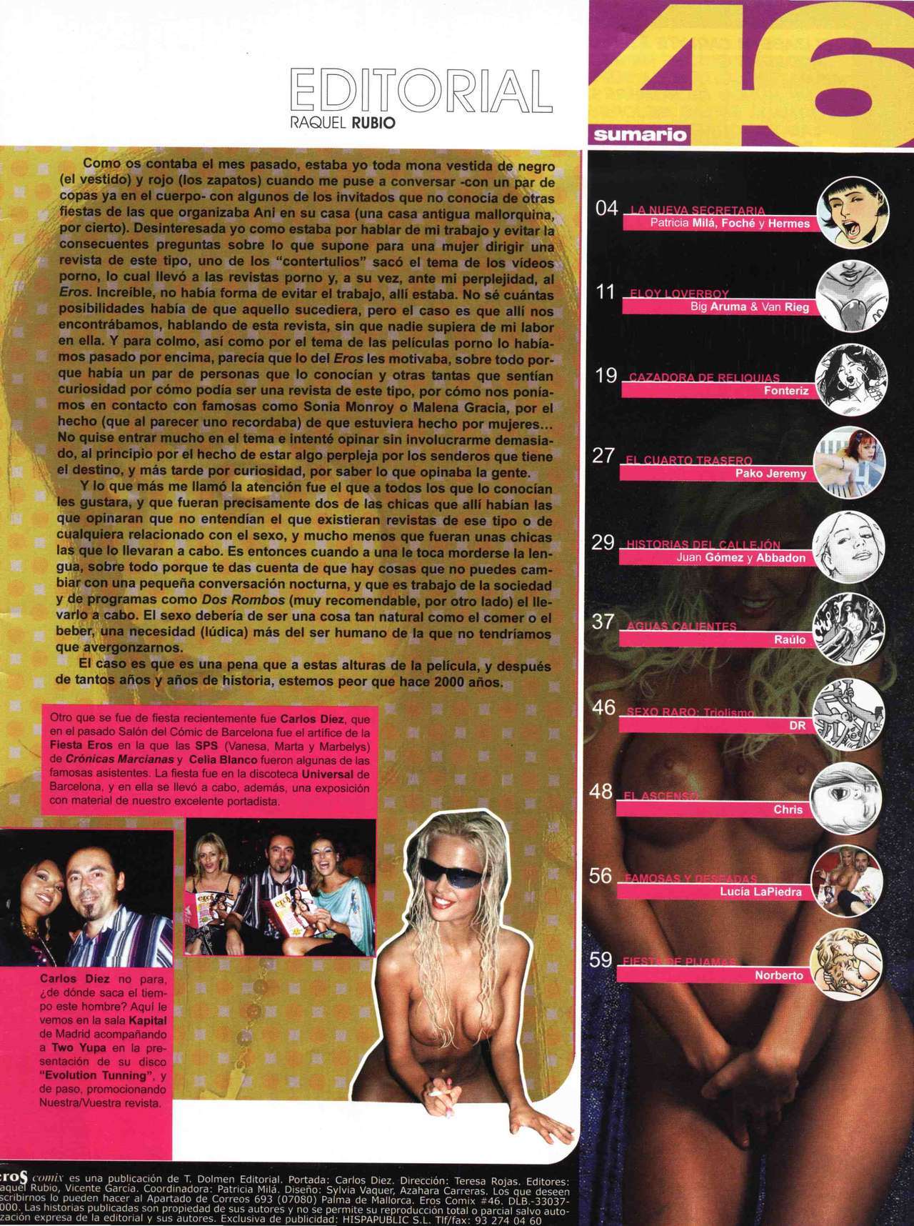 Eros Comix #46 page 2 full