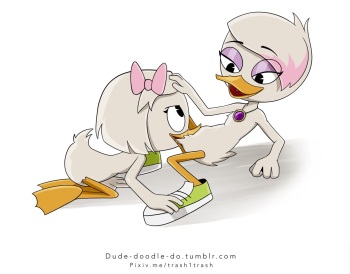 Ducktales - Webby and Lena - Loli Power cover