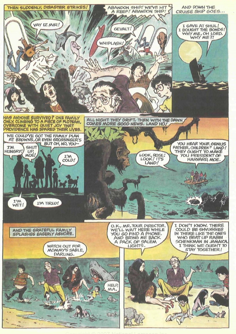 Various National Lampoon stories page 10 full