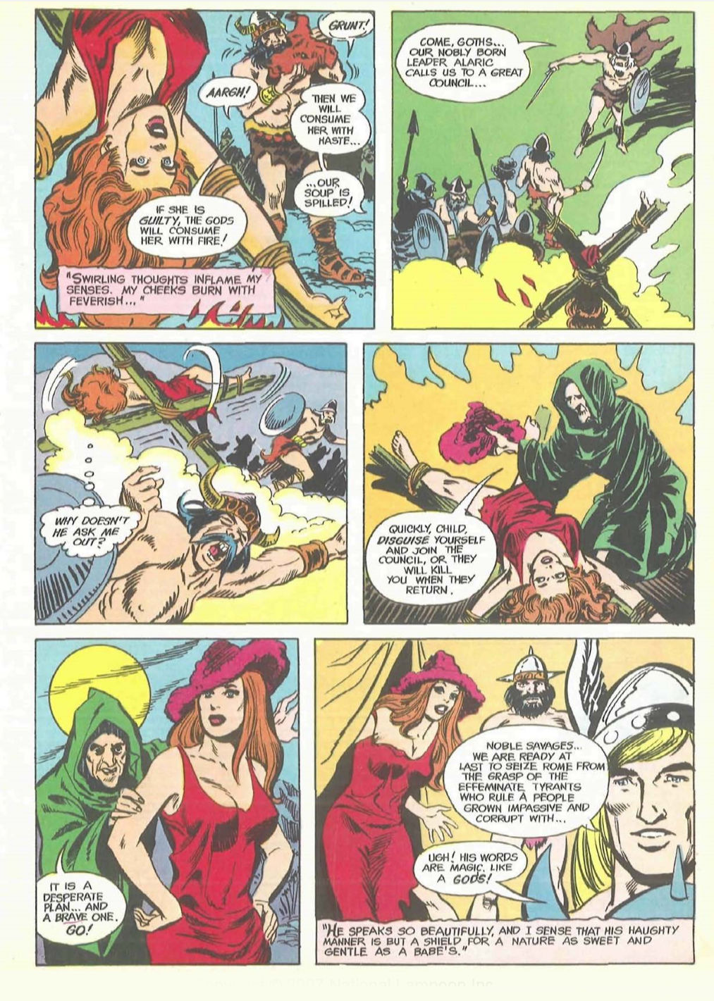 Various National Lampoon stories page 6 full
