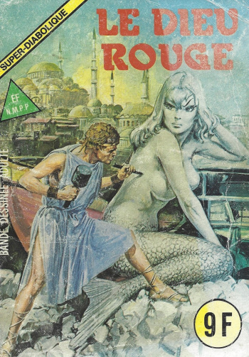 Elvifrance - Super diabolique - 007 - Le dieu rouge cover