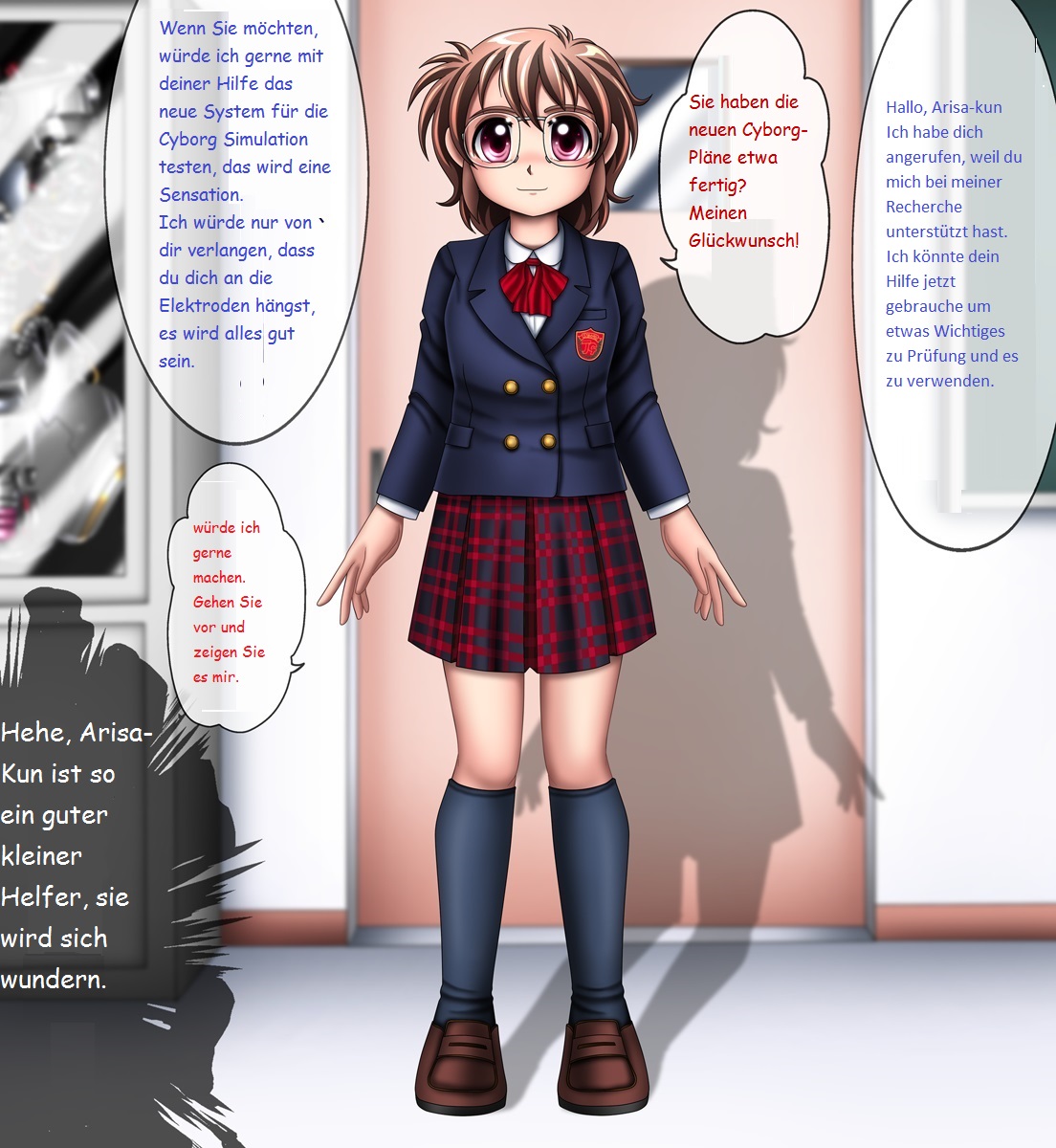 Cyborg Arisa page 1 full