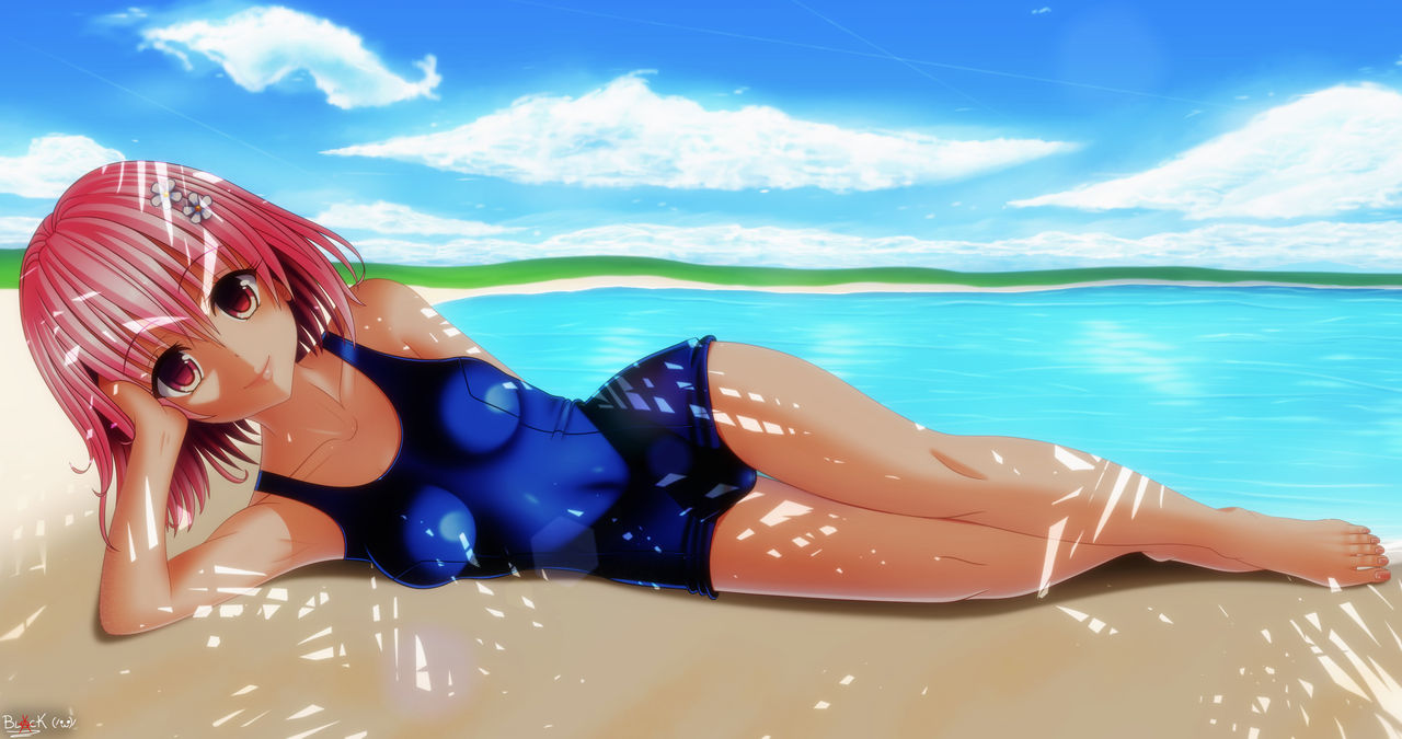 Momo at the beach page 2 full