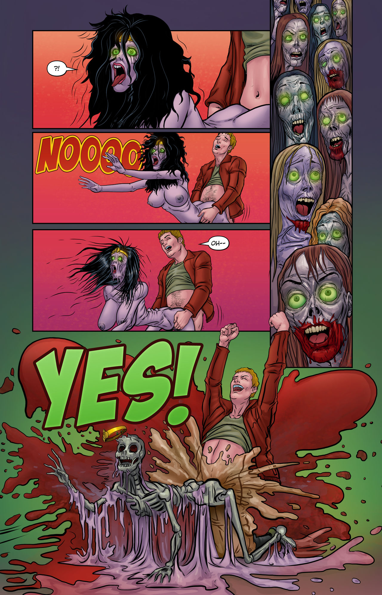 Lesbian Zombies From Outer Space #7 page 10 full