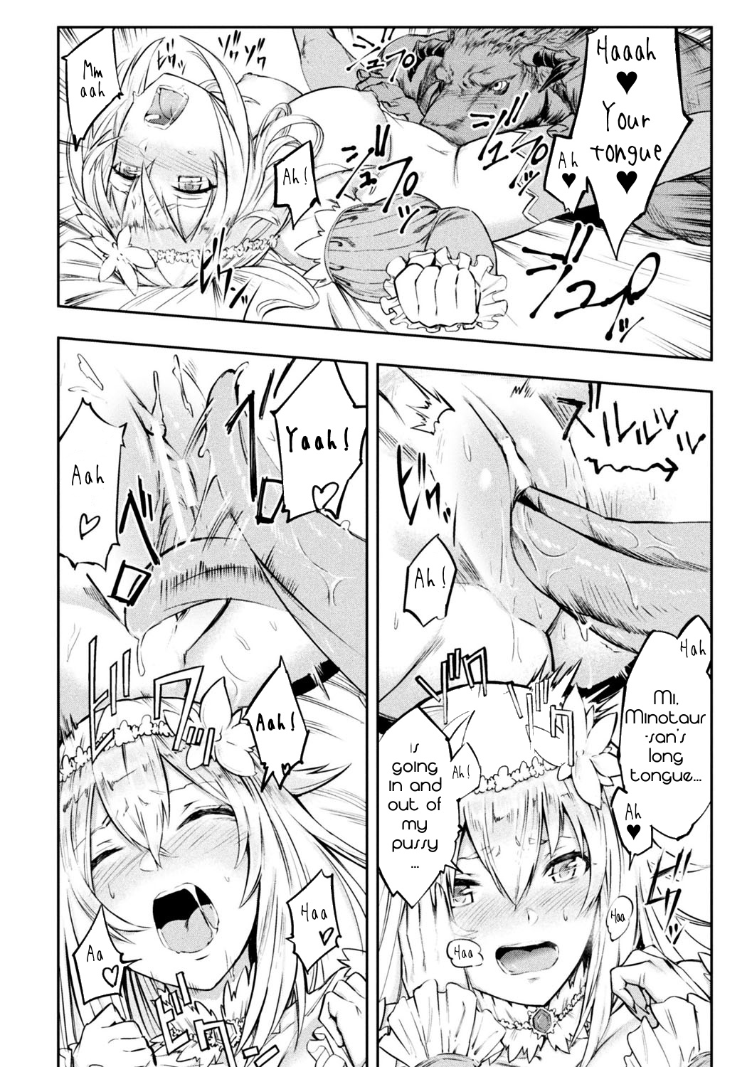 Tensei Shite Minotauros ni Nattara Ojou-sama ni Semarareta Ken page 6 full