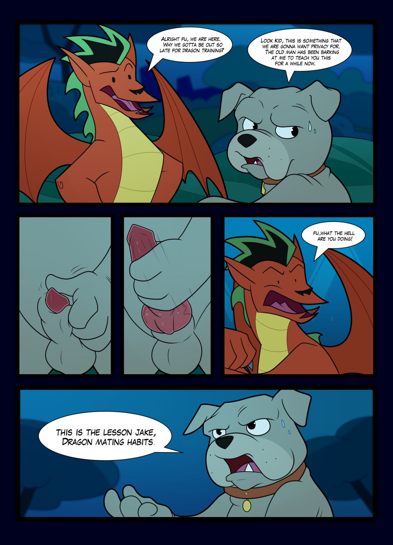 Dragon Lessons page 1 full