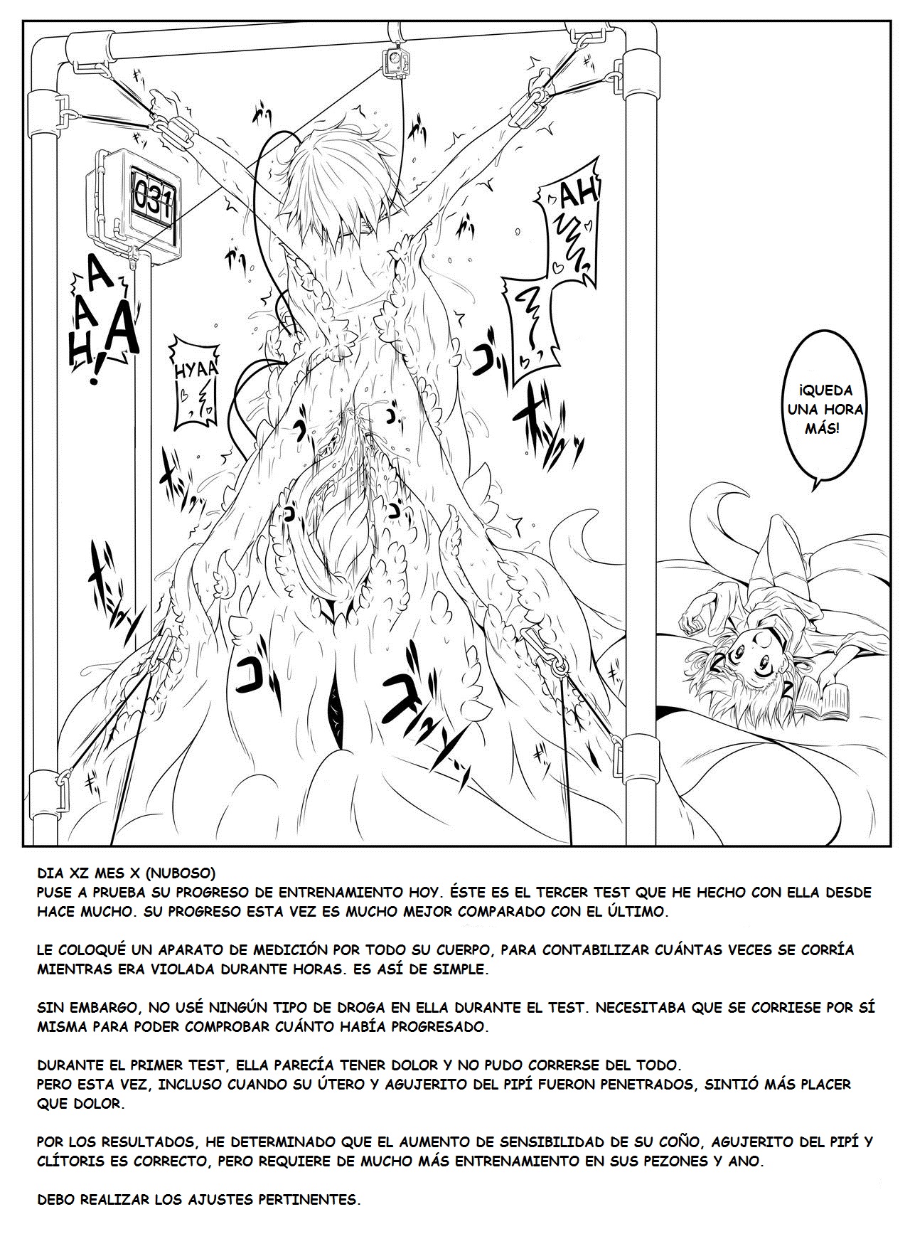 Komeiji Satori Shokushu Choukyou | Satori Komeiji's Tentacle Training page 9 full