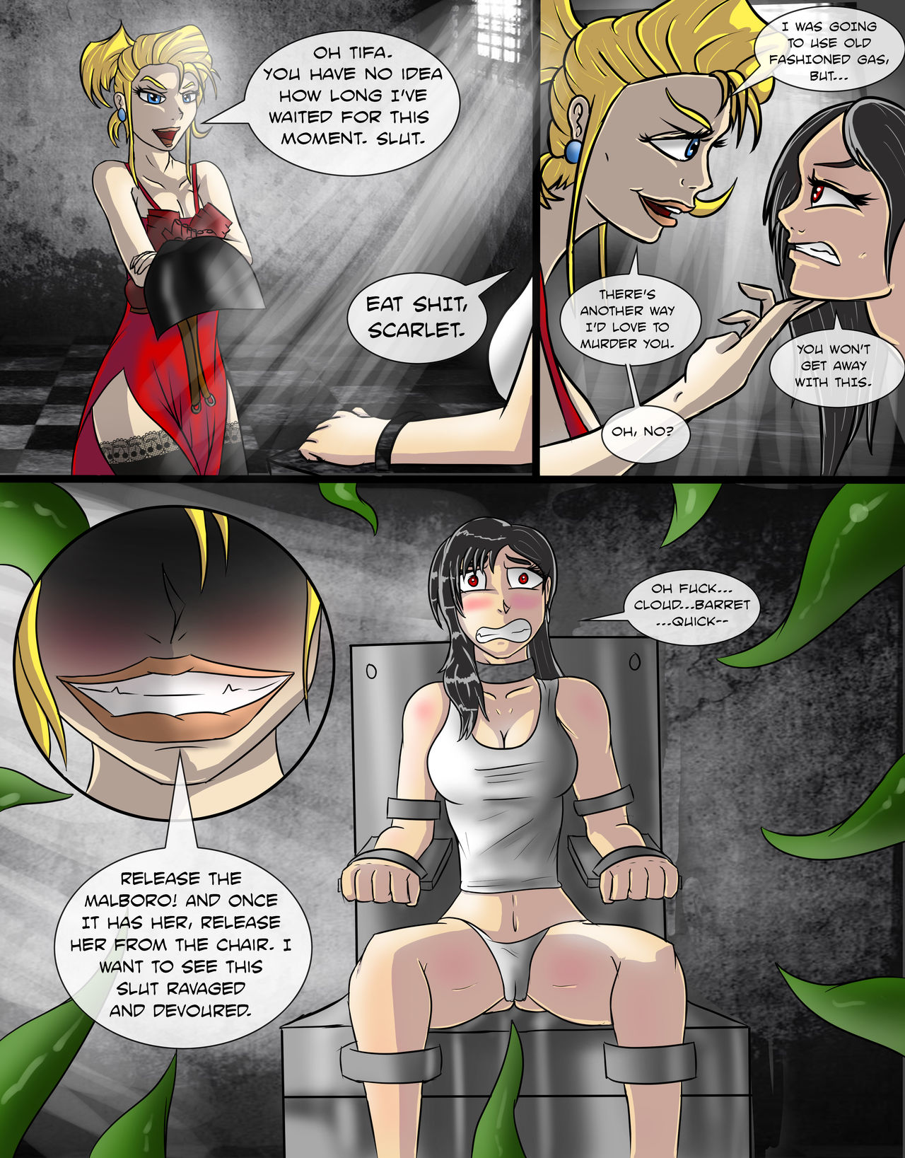 Tifa Lockhart vs. Malboro page 1 full
