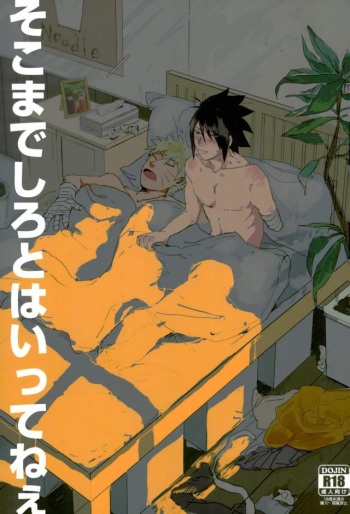 Sokomade Shiro to wa Itte Nee cover