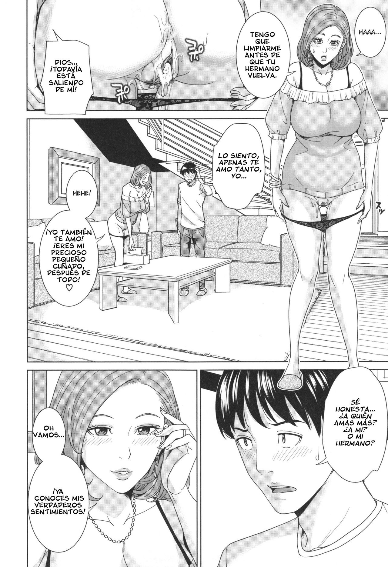 Ore no Nee-san, Watashi no Otouto <Chuuhen> | Mi cuñada, mi cuñado Parte 2 page 6 full