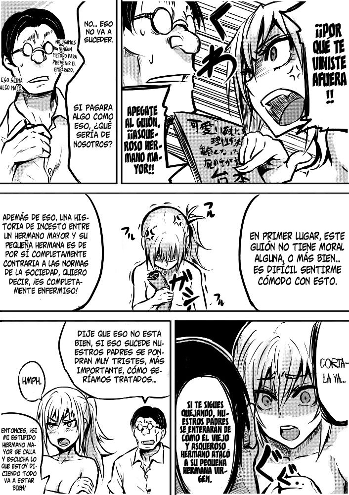 Kawaii Imouto ni Risei ga Kekkai! Kichiku to Natta Kimo-kei no Ma no Te ga Osou!   La mente de la linda hermana se quiebra ante las malvadas, salvajes y grotescas manos de su hermano mayor! page 7 full