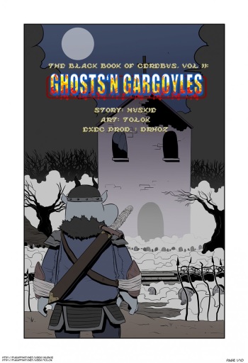 Black Book of Cerebus Vol. II: Ghosts'N'Gargoyles cover