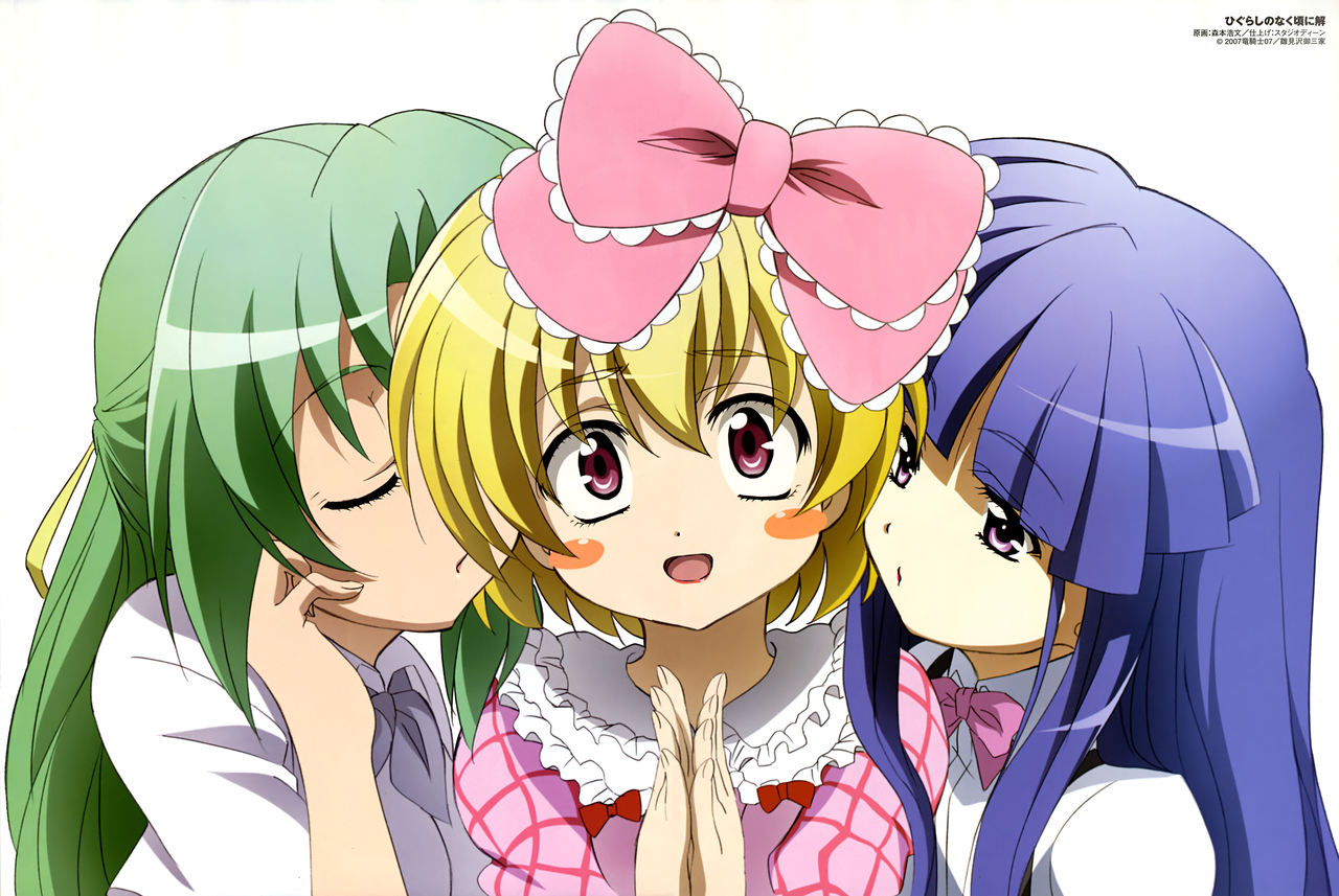 Higurashi no Naku Koro ni Illustrations page 6 full
