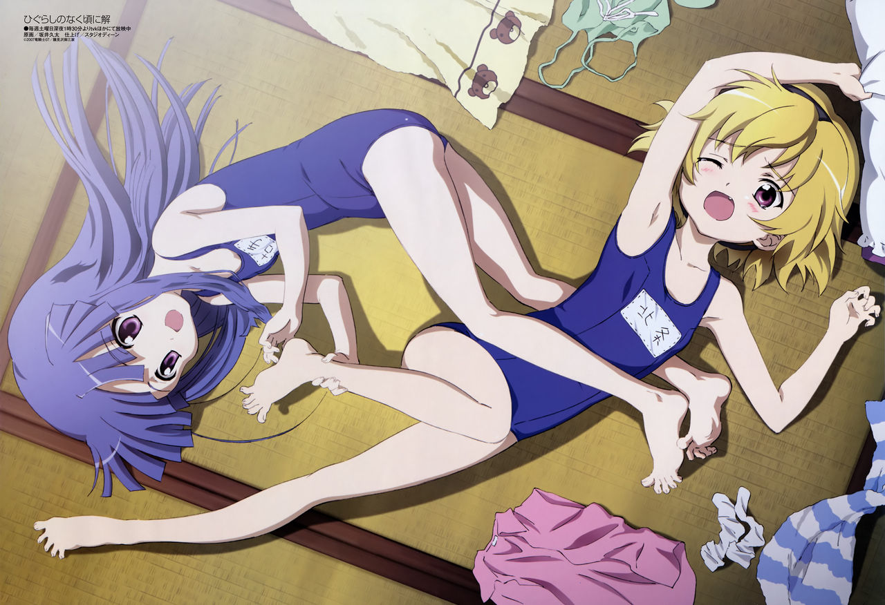 Higurashi no Naku Koro ni Illustrations page 8 full