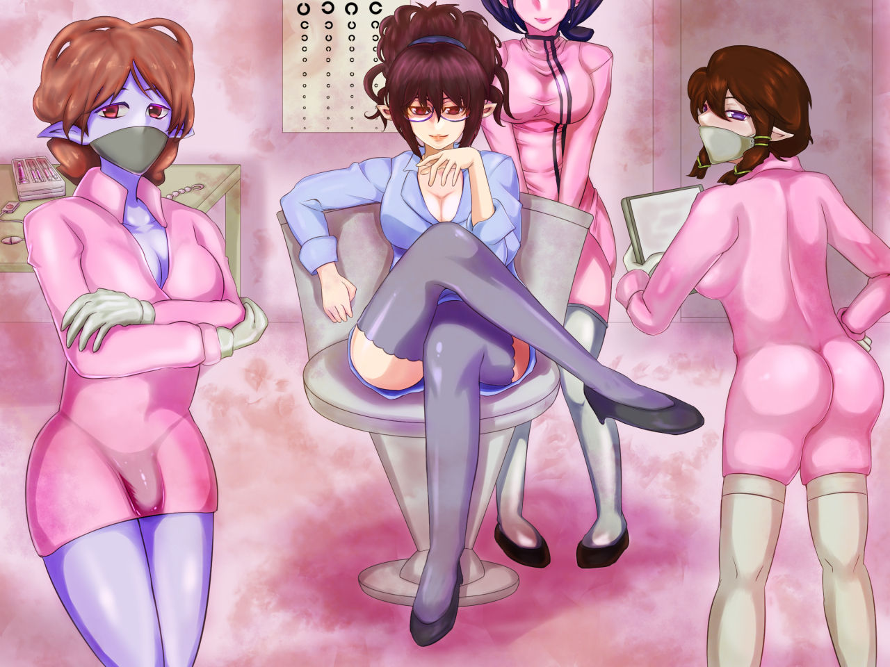 Sousei no Meikyuu ♂♀ ~Makereba Futanari Inma ni Okasareru~ page 4 full