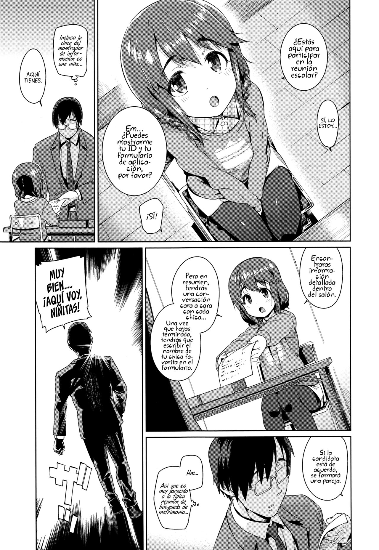 Shoujo Konkatsu Jidai ~Gakukon e Ikou!~ | La Era para Casarse con las Niñas ~¡A la Reunión Escolar!~ page 3 full