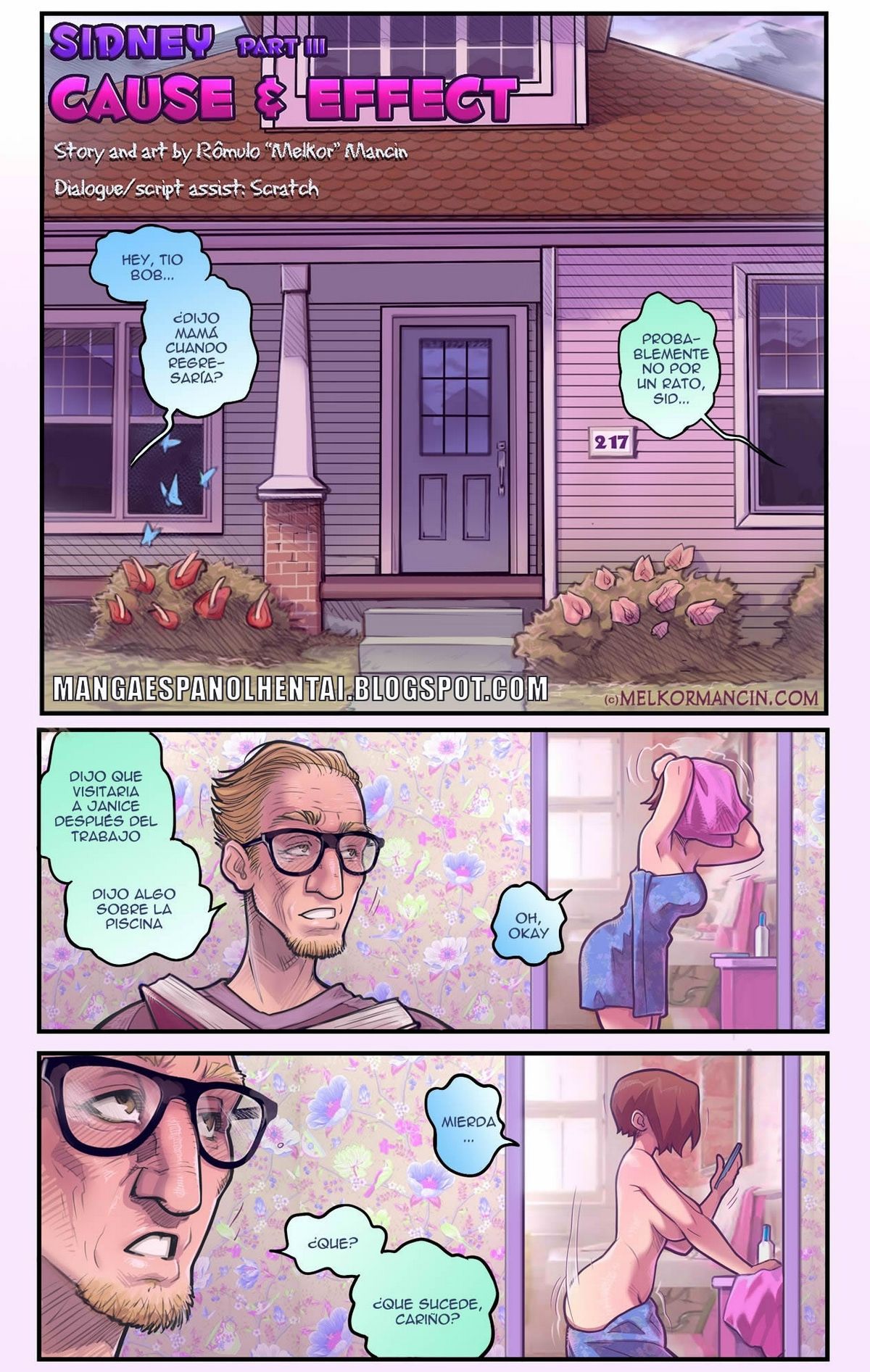 Sidney Part 3 - Cause and Effect | Causa y Efecto page 2 full