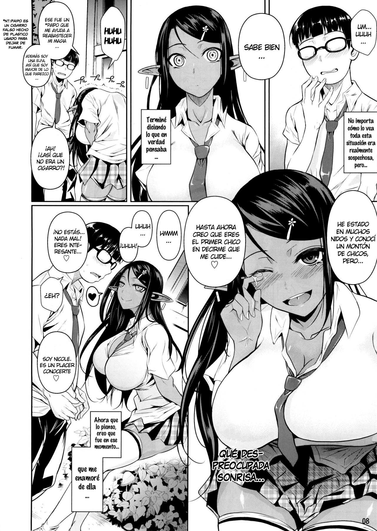 High Elf × High School Koku page 9 full