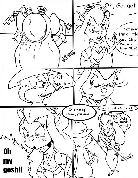 Chip ‘n Dale Rescue Rangers — Gadget Pussy page 1 full
