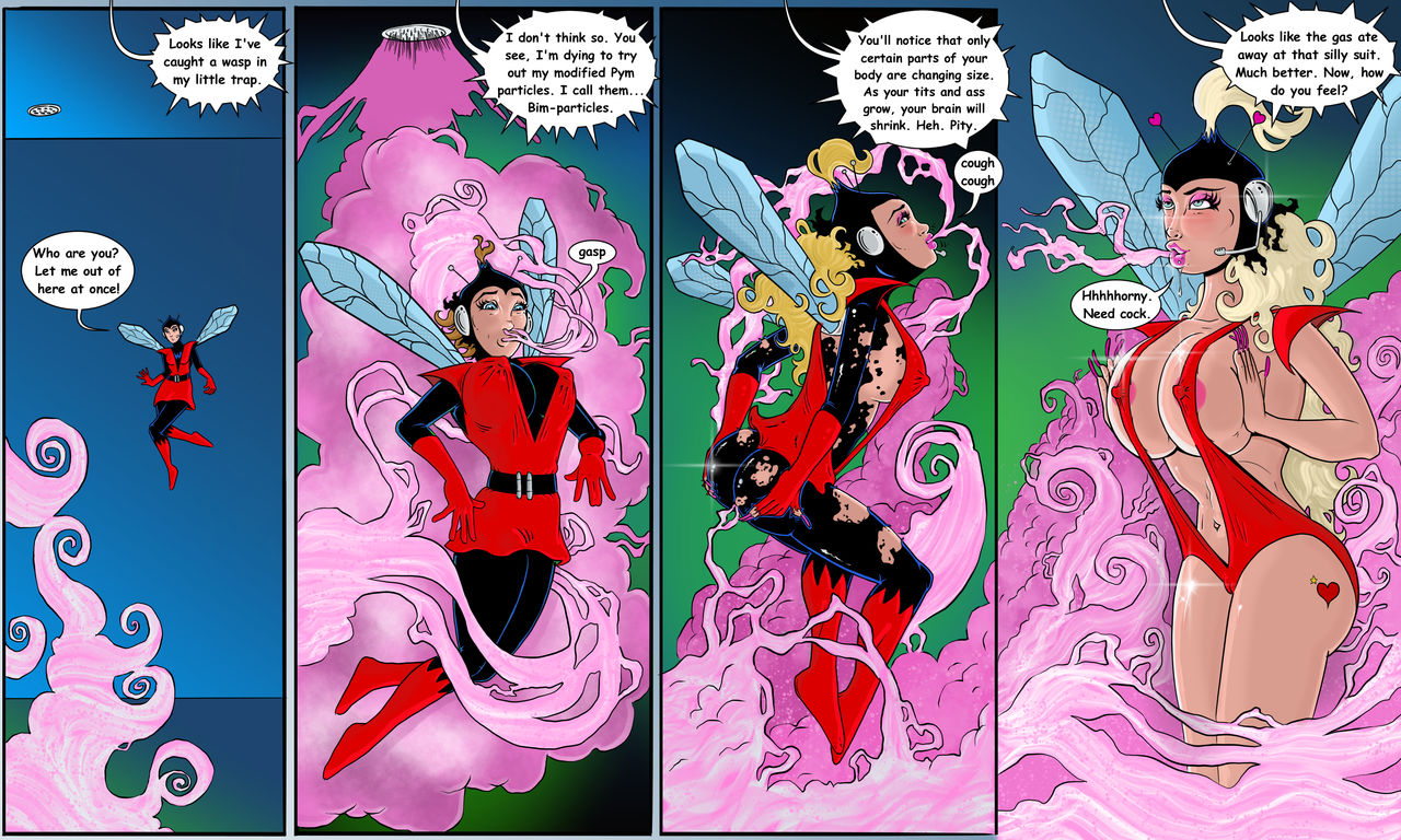 Doctor Bimboid vs Marvel Comic Heroes page 6 full