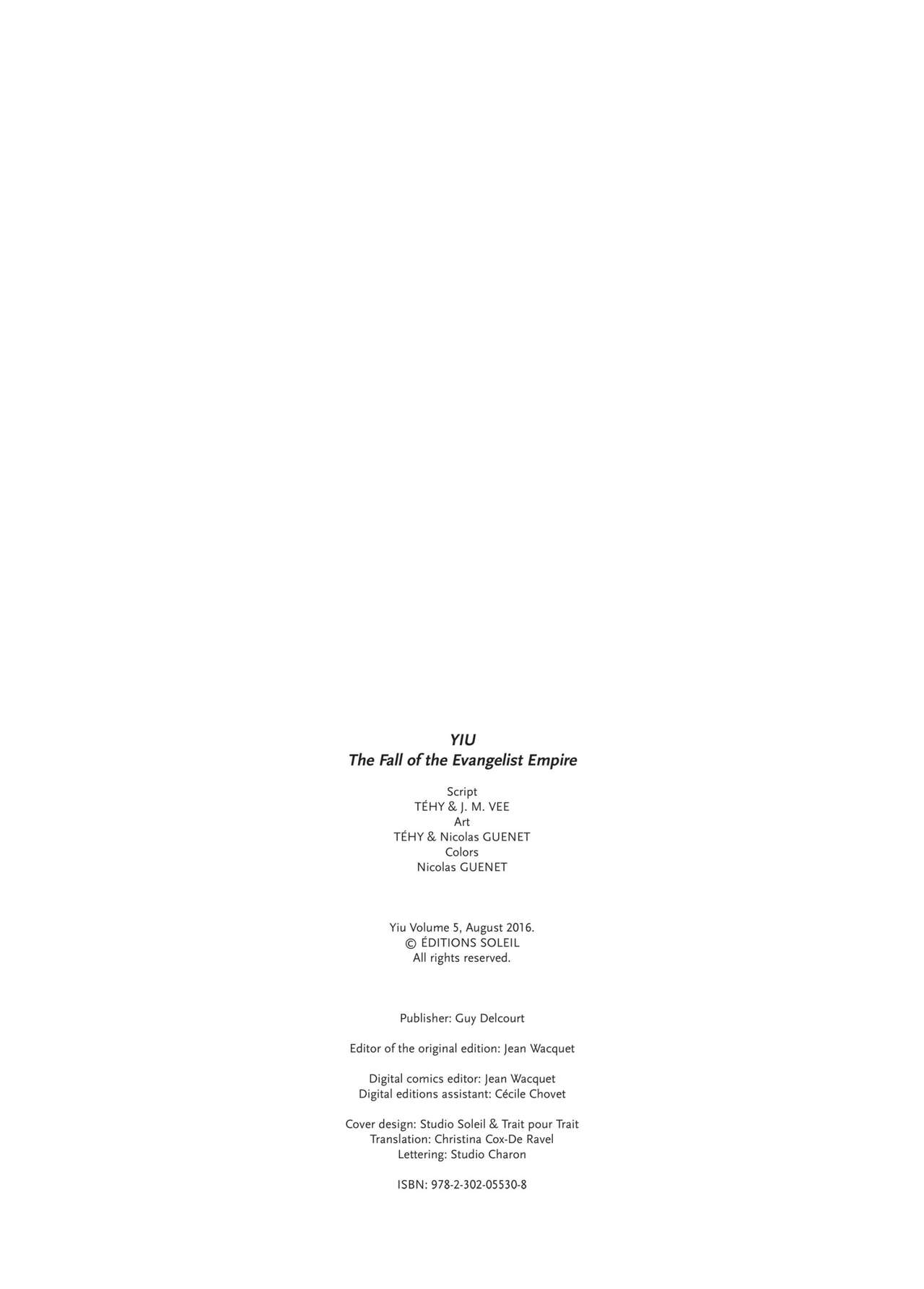 Yiu - Volume 5 - The Fall of the Evangelist Empire page 2 full