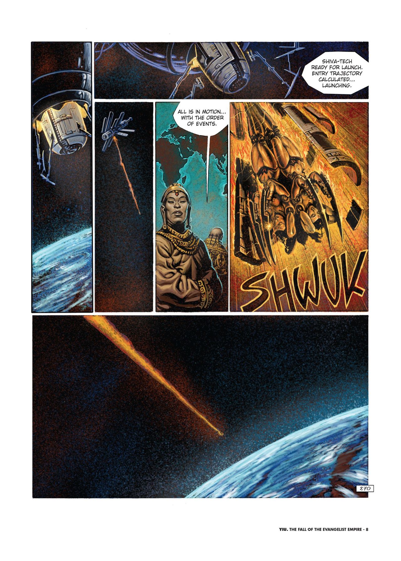 Yiu - Volume 5 - The Fall of the Evangelist Empire page 8 full