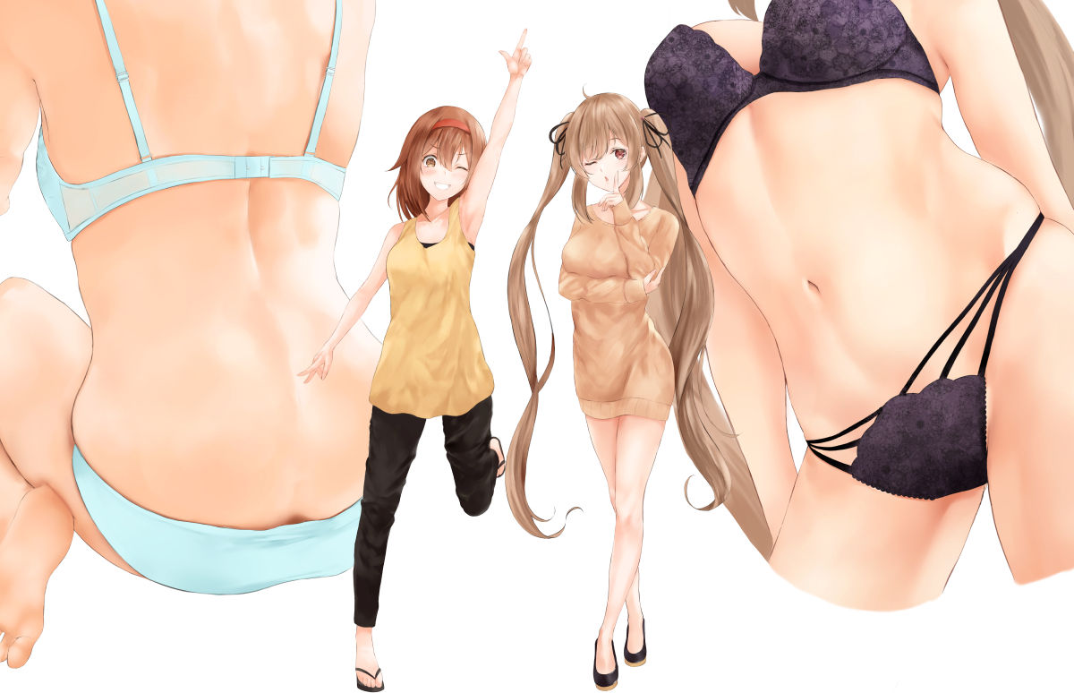 Pantsu-clad Bishoujos page 9 full