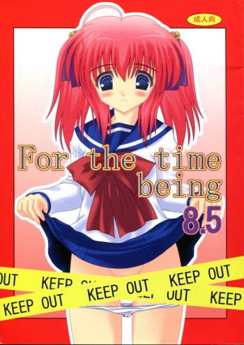 For the time being 8.5 cover