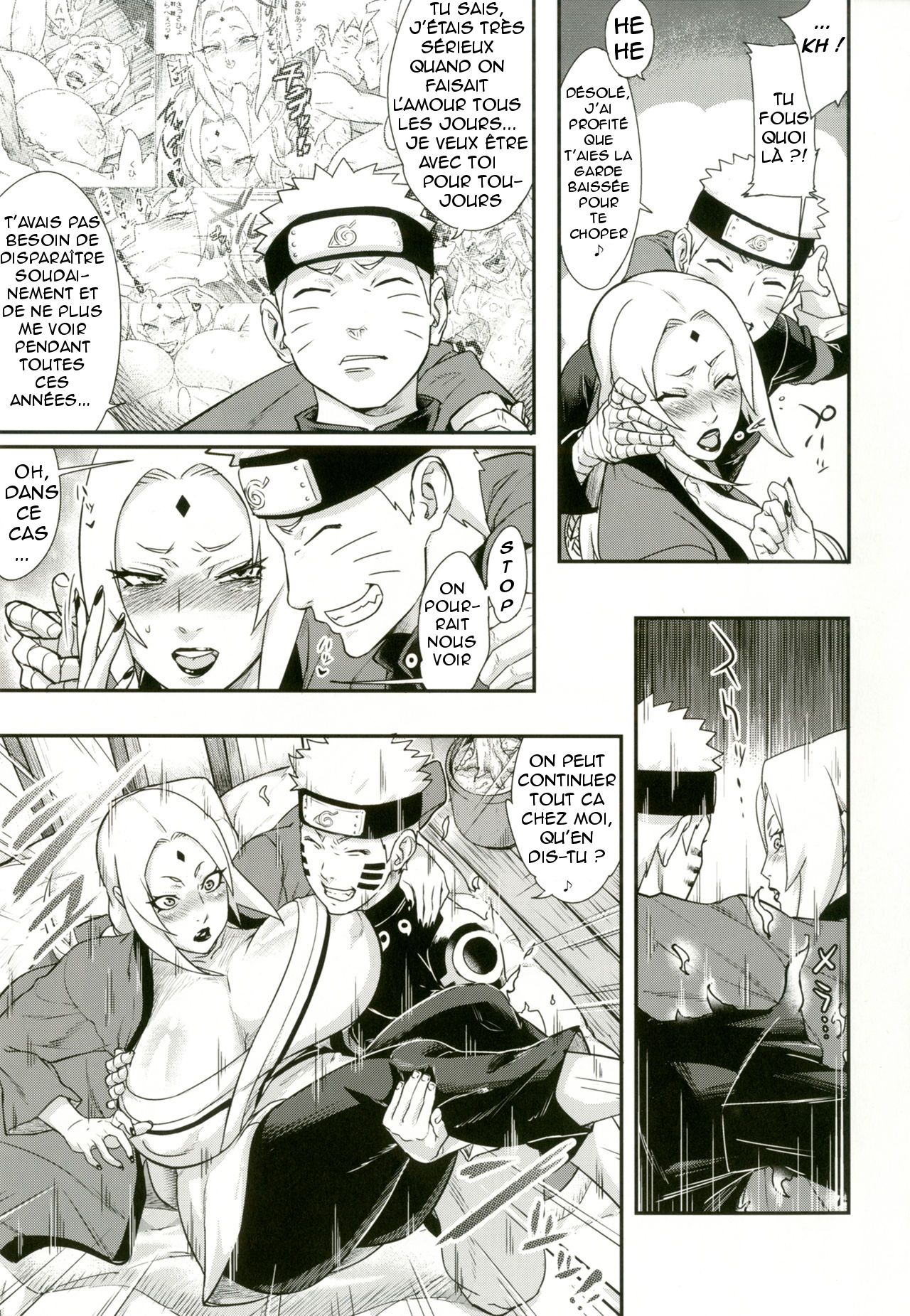Jukumitsuki Intouden 2 | Perversions de Tsunade Nectar d'une Princess Mature 2 page 4 full