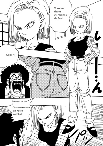 18-gou to Mister Satan!! Seiteki Sentou! cover