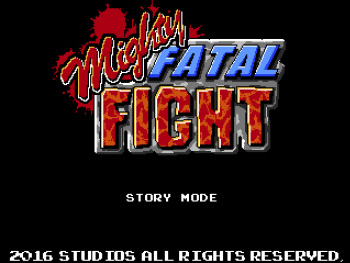Mighty fatal fight cover