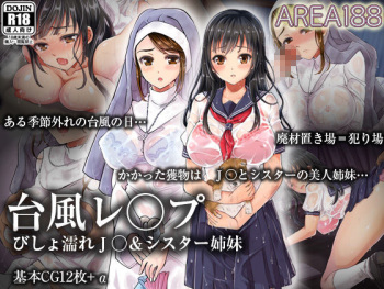 Taifuu Rape Bishonure JK &amp; Sister Shimai cover