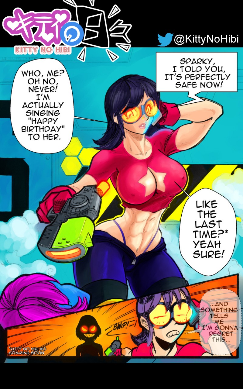 Kitty No Hibi Webcomic page 3 full