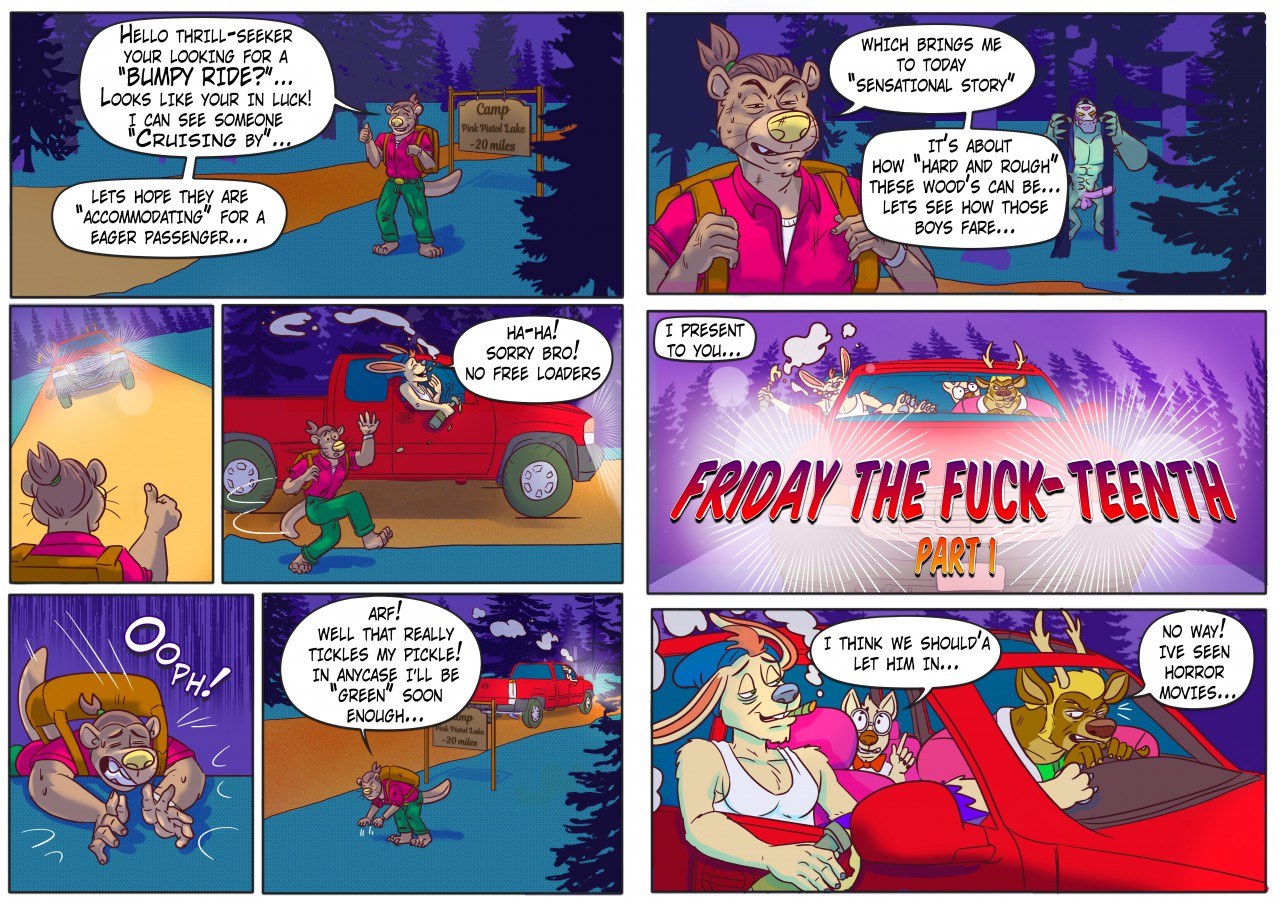 Tails from the Dick NO.2: FRIDAY THE FUCK-TEENTH page 2 full
