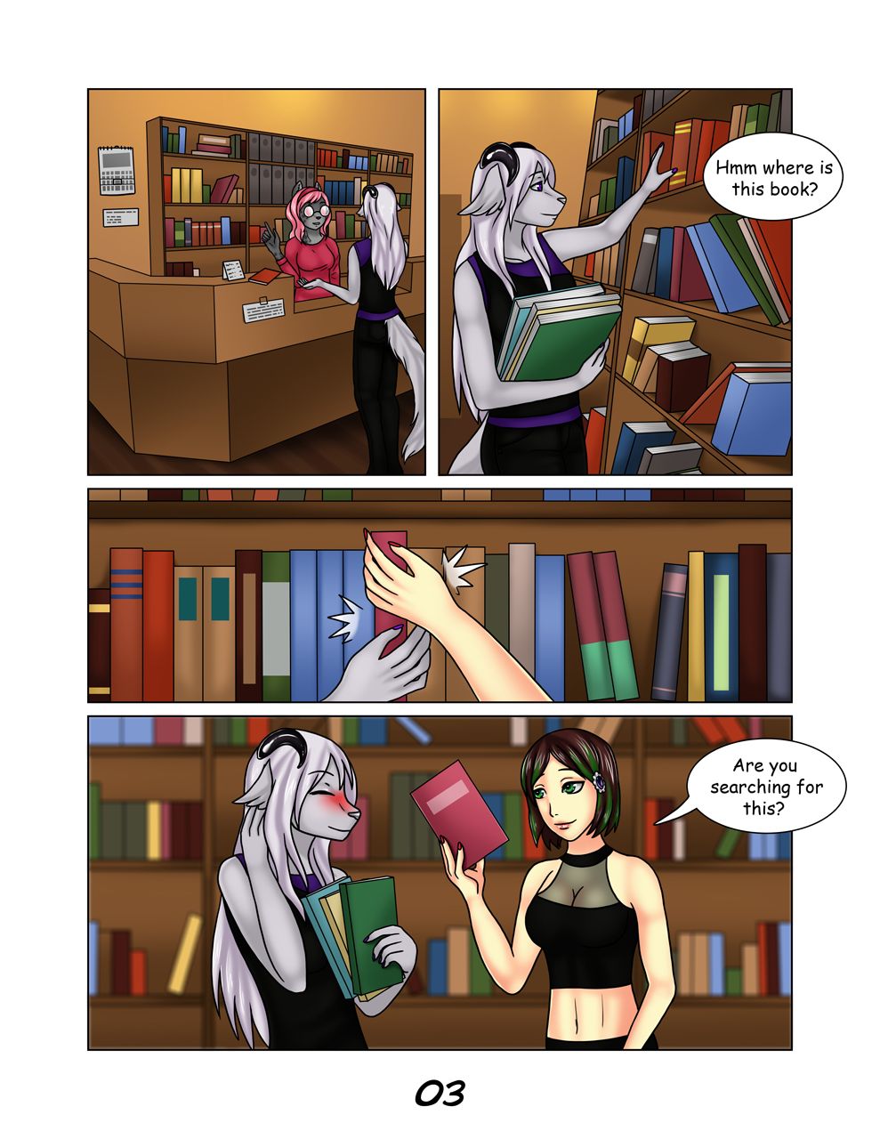 Yana &amp; Ceri: Origins page 4 full
