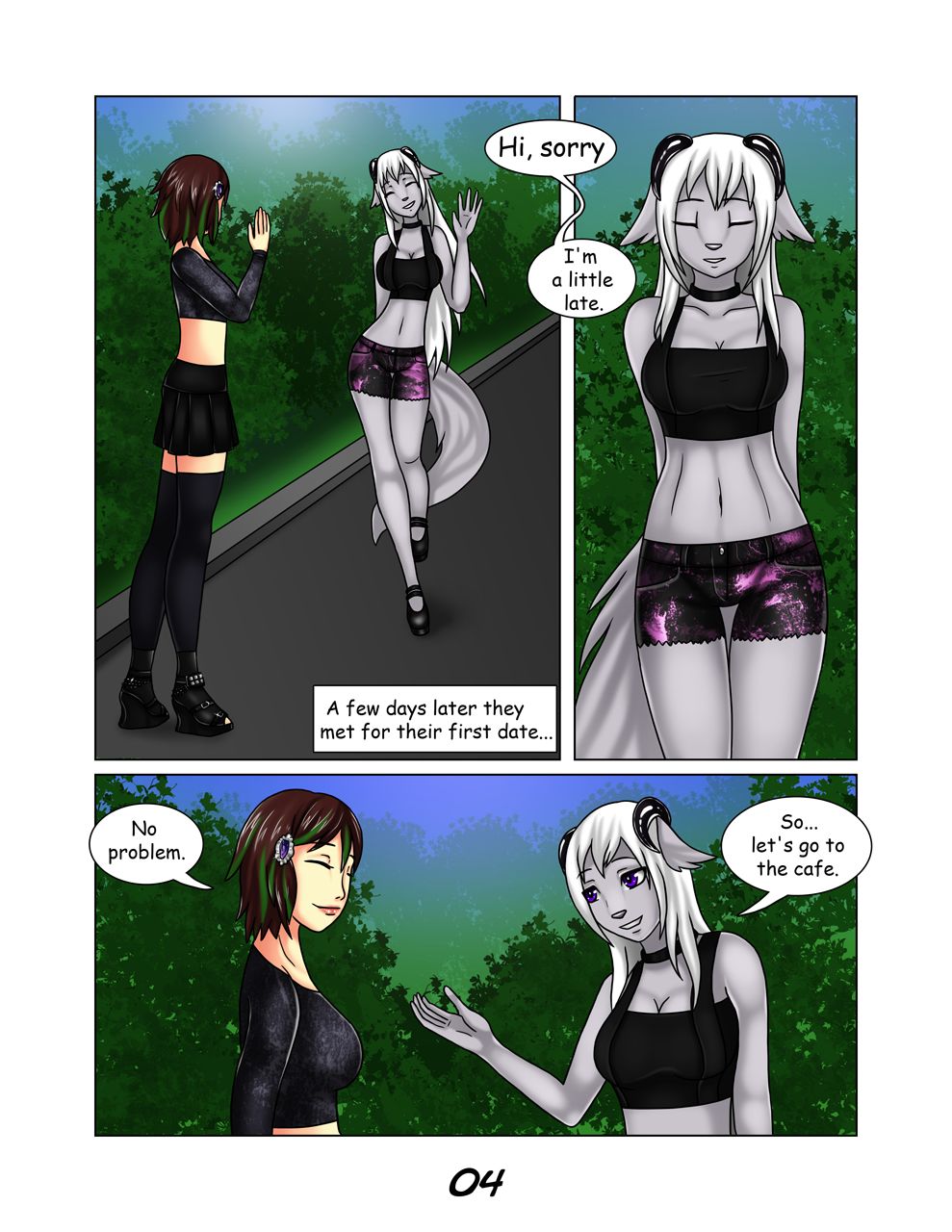 Yana &amp; Ceri: Origins page 5 full