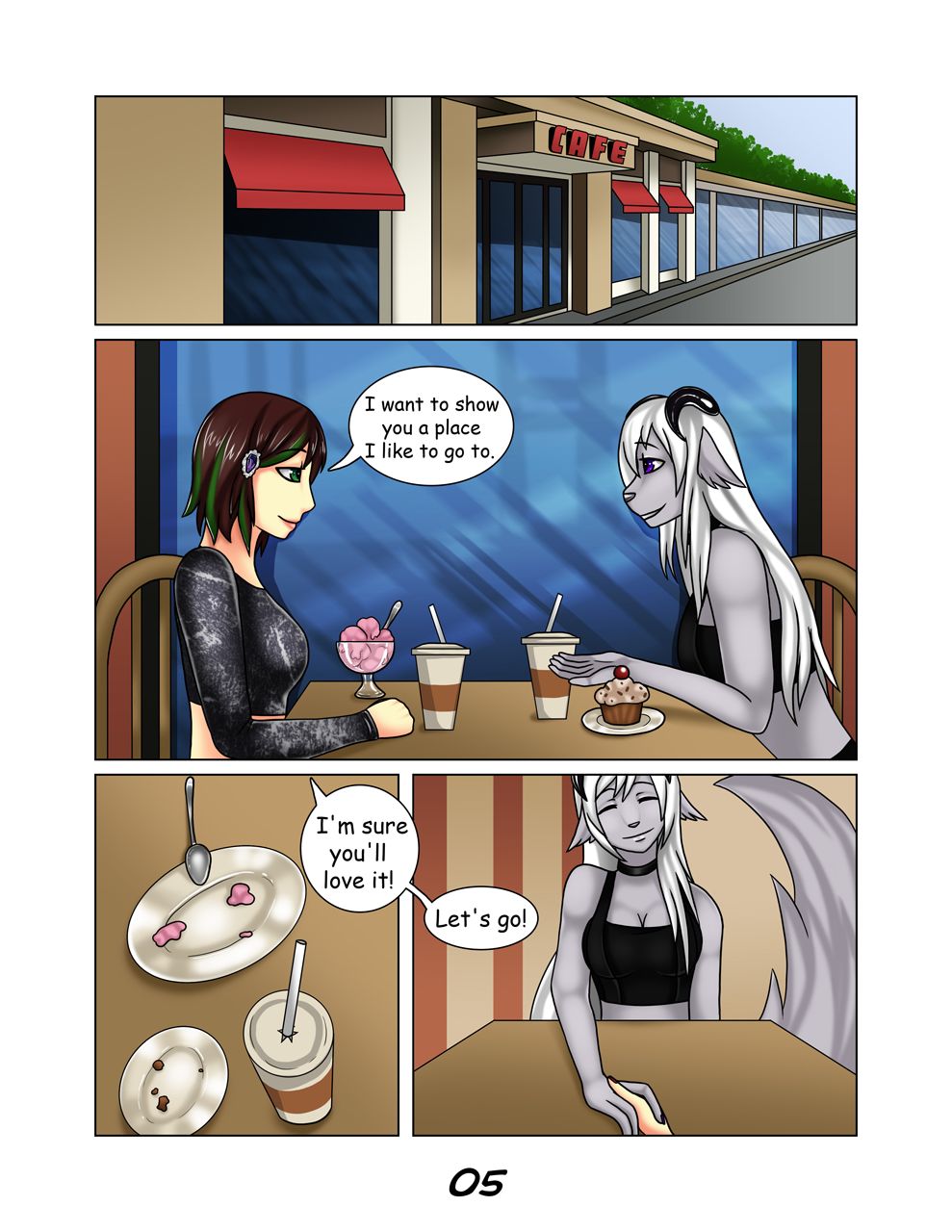 Yana &amp; Ceri: Origins page 6 full